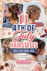 11 4th Of July Hairstyles Ideas For Short Hair