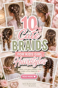 10 Braids IdeasFor Kids Ponytail