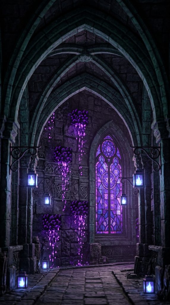 Minecraft Castle wall