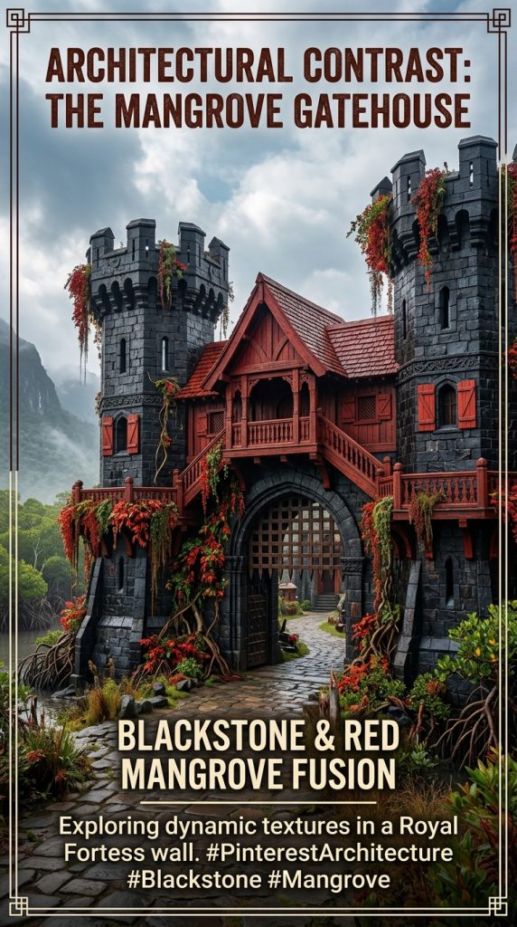 Minecraft Castle wall