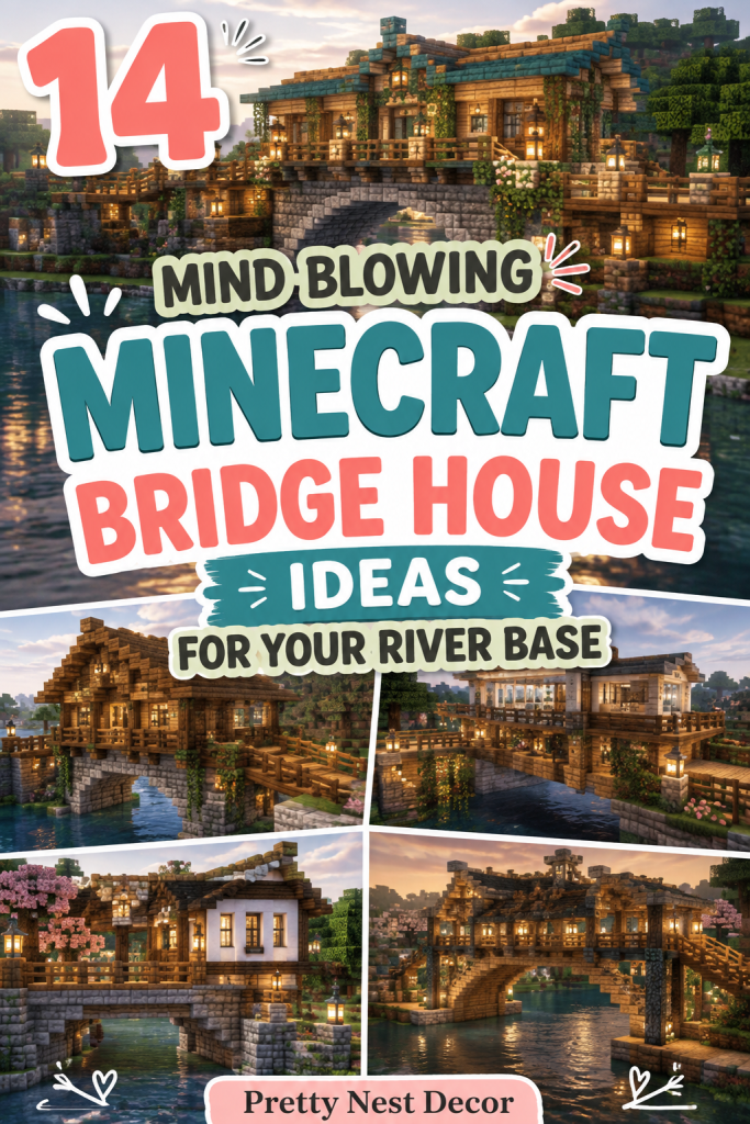 Minecraft Bridge House