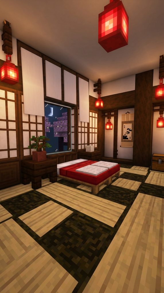 Minecraft Bedroom Design
