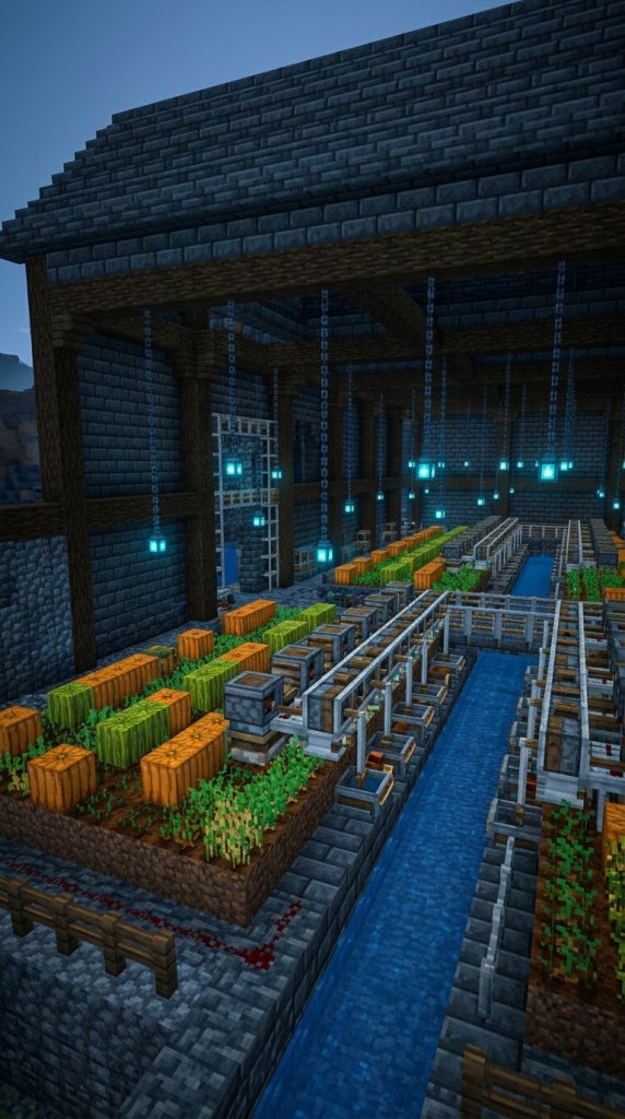 Minecraft Farm 